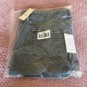 Hollister Straight Leg Jeans in Faded Blue Denim